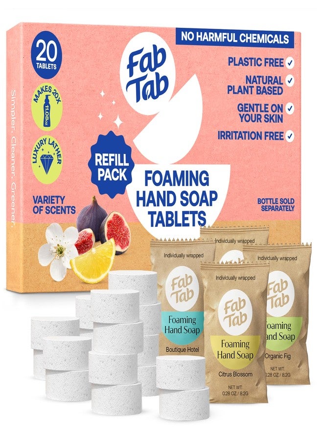 Fab Tab Foaming Hand Soap Refill Tablets, 20 Count - Image 1